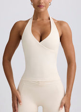 Halter Yoga Sports Bra