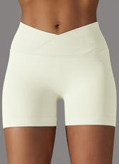 Seamless Knitted High Waist Shorts