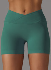 Seamless Knitted High Waist Shorts