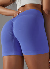 Seamless Knitted High Waist Shorts