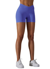 Seamless Knitted High Waist Shorts