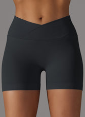 Seamless Knitted High Waist Shorts