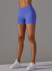 Seamless Knitted High Waist Shorts