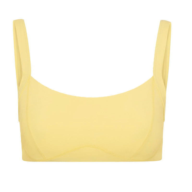 Cross-Waist Shorts & l Back Sports Bra