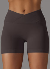 Seamless Knitted High Waist Shorts