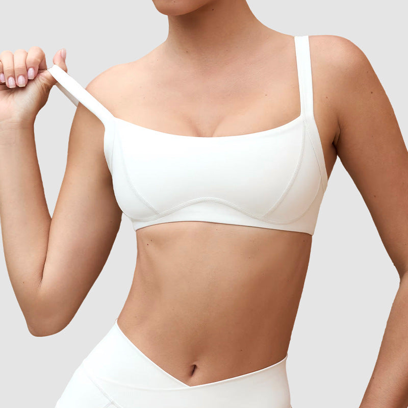 Cross-Waist Shorts & l Back Sports Bra