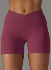 Seamless Knitted High Waist Shorts