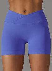 Seamless Knitted High Waist Shorts