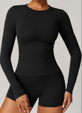 Long Sleeve Top and Shorts