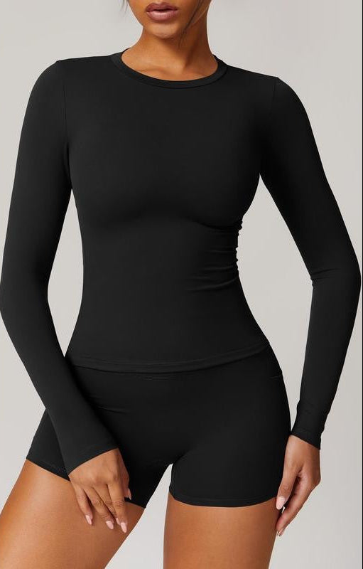 Long Sleeve Top and Shorts