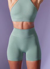 Seamless Set| Push-Up Bra & Hip-Lift Shorts and -Pants