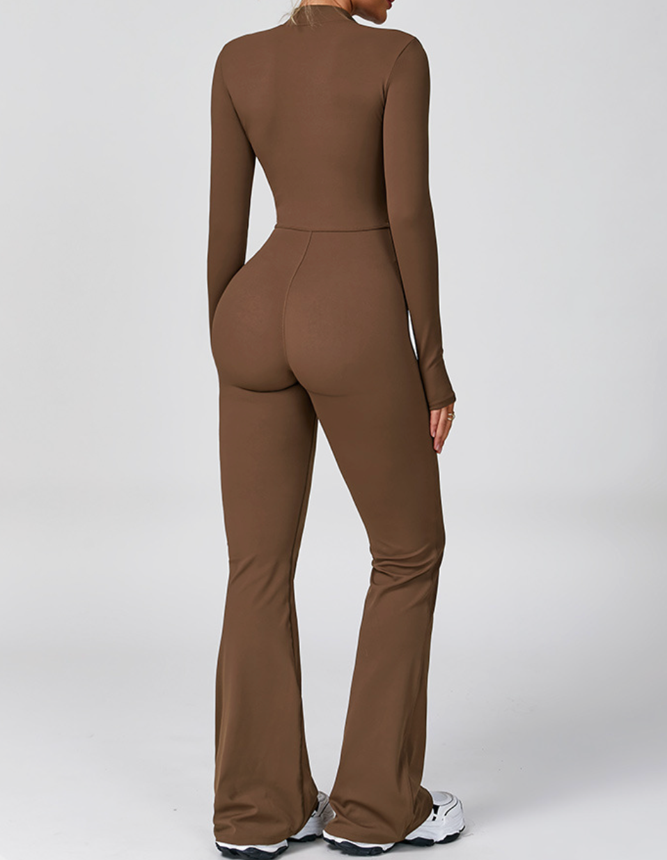 CloudZip  Long-Sleeve Active Jumpsuit