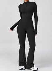 CloudZip  Long-Sleeve Active Jumpsuit