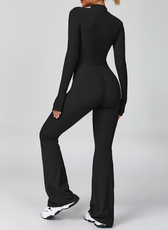 CloudZip  Long-Sleeve Active Jumpsuit