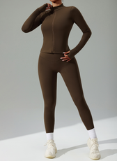 Three-Piece Quick-Dry Yoga Set — Breathable Sportswear