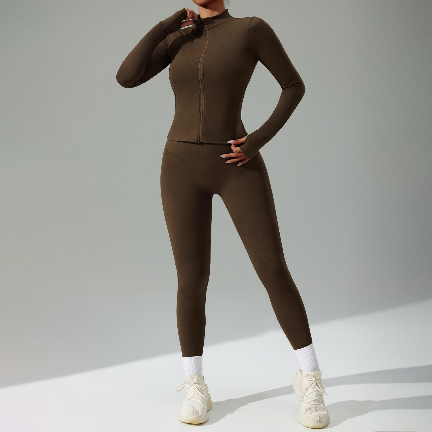 Three-Piece Quick-Dry Yoga Set — Breathable Sportswear