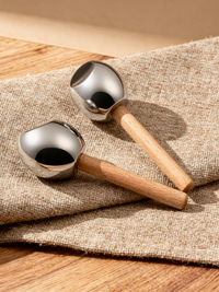 Hot & Cold Stainless Steel Facial Massage Roller – Ice Wave Ball