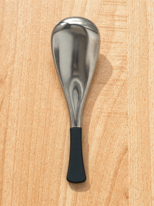Stainless Steel Ice Spoon top-down view