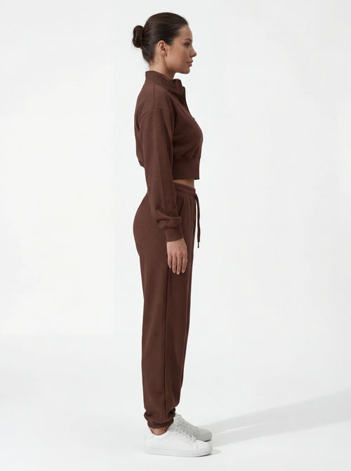 2-Piece Matching Tracksuit — Jacket & Pants for Women