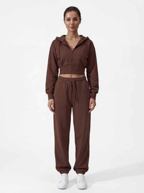 2-Piece Matching Tracksuit — Jacket & Pants for Women