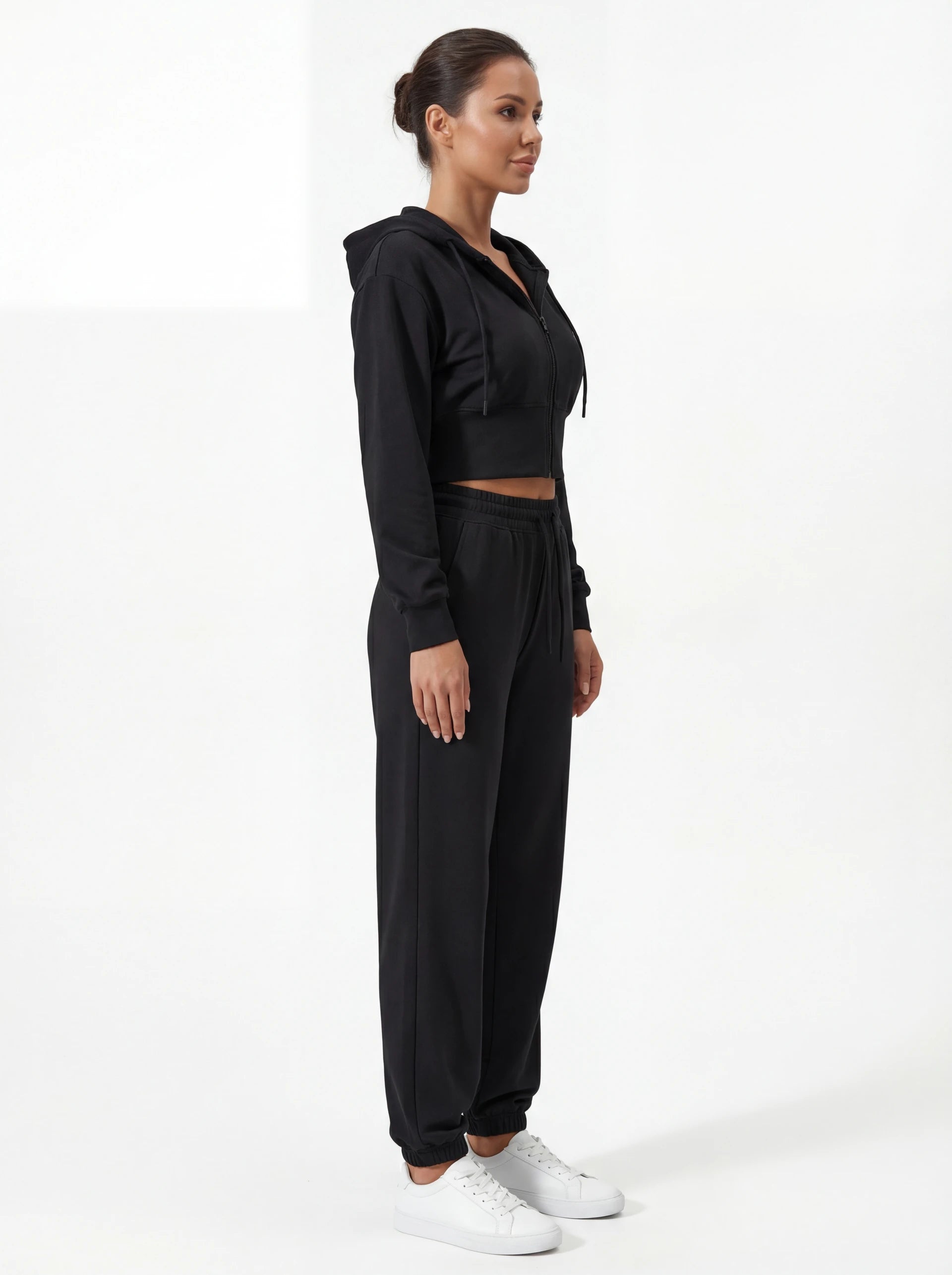 2-Piece Matching Tracksuit — Jacket & Pants for Women