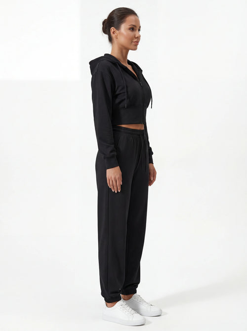 2-Piece Matching Tracksuit — Jacket & Pants for Women
