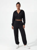 2-Piece Matching Tracksuit — Jacket & Pants for Women