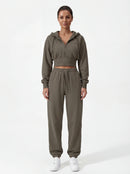 2-Piece Matching Tracksuit — Jacket & Pants for Women