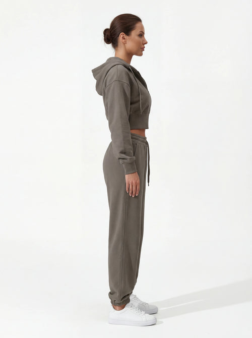 2-Piece Matching Tracksuit — Jacket & Pants for Women