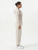 2-Piece Matching Tracksuit — Jacket & Pants for Women