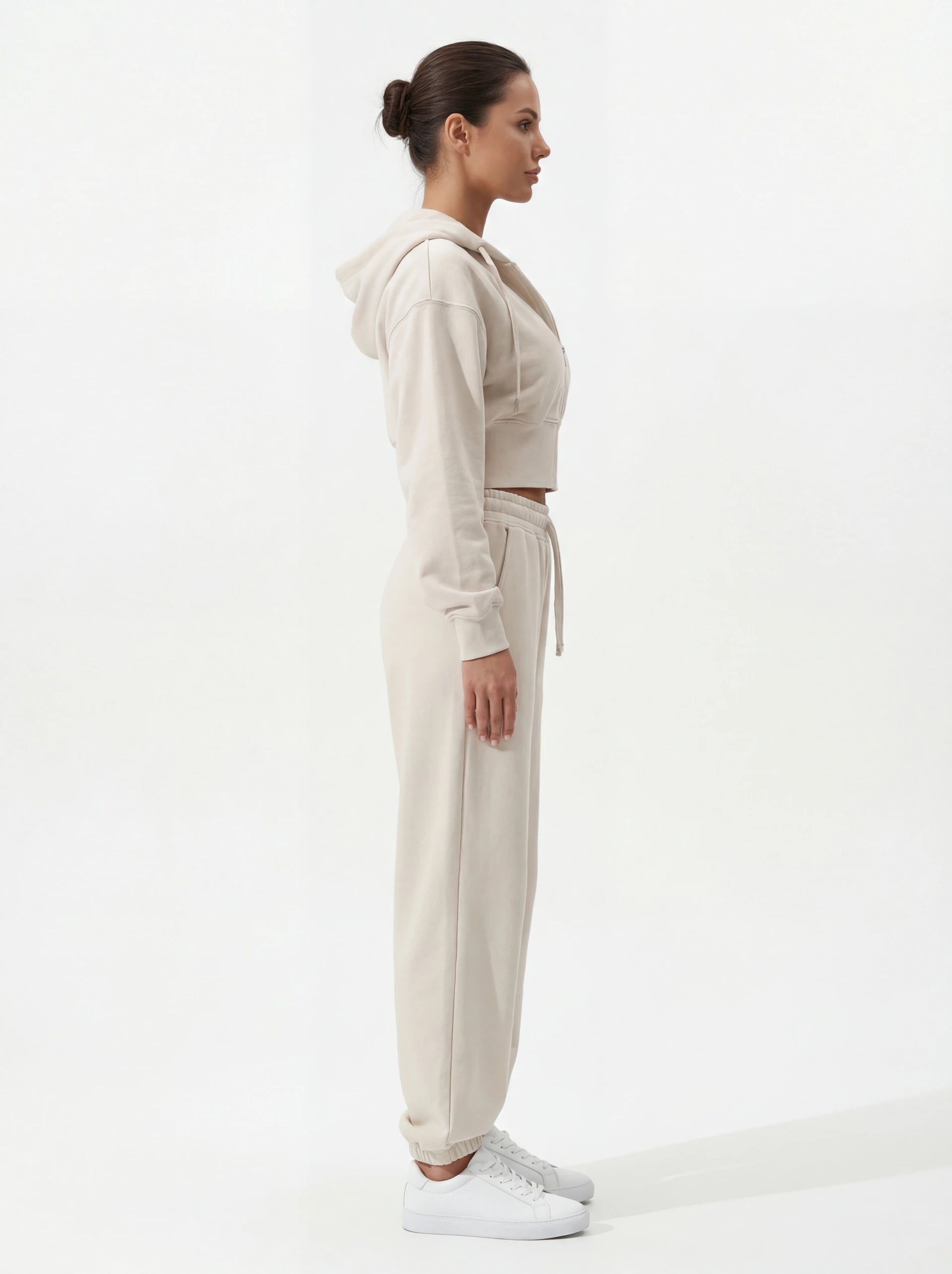 2-Piece Matching Tracksuit — Jacket & Pants for Women