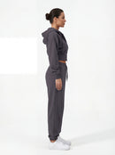 2-Piece Matching Tracksuit — Jacket & Pants for Women