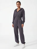 2-Piece Matching Tracksuit — Jacket & Pants for Women