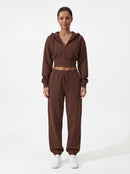2-Piece Matching Tracksuit — Jacket & Pants for Women