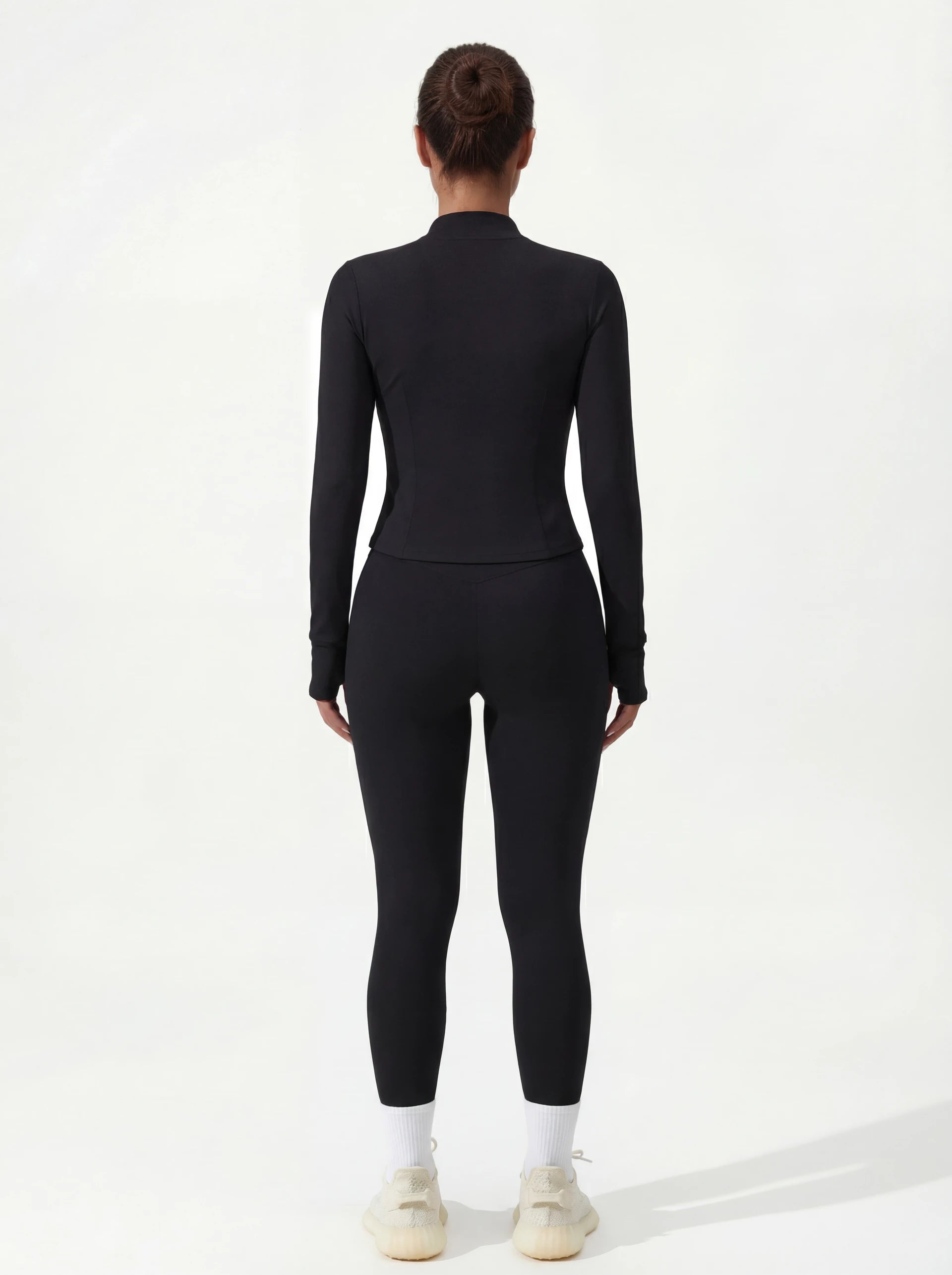 3-Piece Matching Workout Set — Sports Bra, Jacket & Yoga Pants