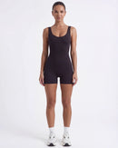 Cross-Back Sleeveless Yoga Bodysuit for Women — Hip Lift