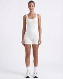 Cross-Back Sleeveless Yoga Bodysuit for Women — Hip Lift