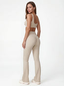 High-Waisted Wide-Leg Yoga Pants for Women
