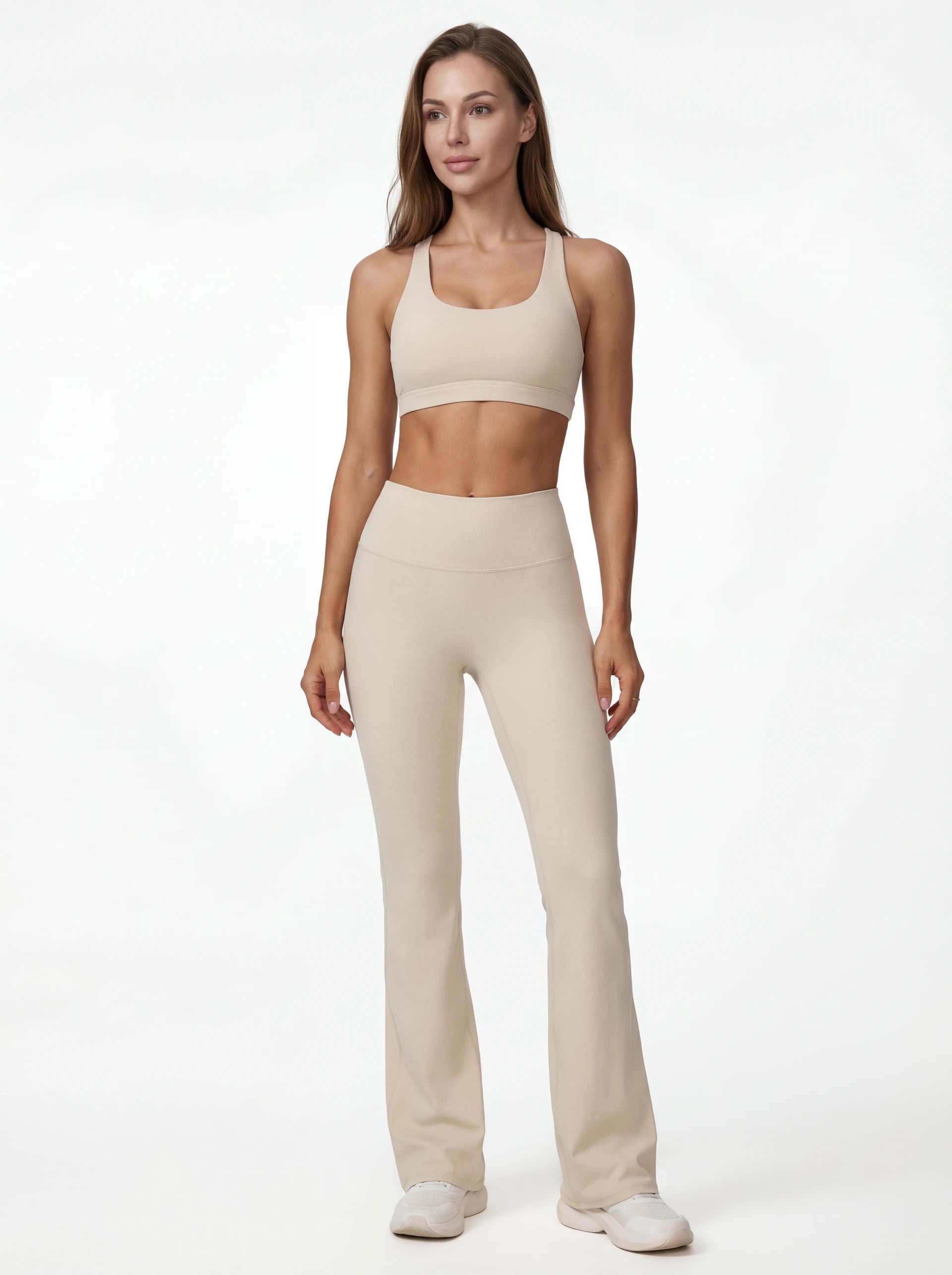 High-Waisted Wide-Leg Yoga Pants for Women