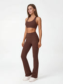 High-Waisted Wide-Leg Yoga Pants for Women
