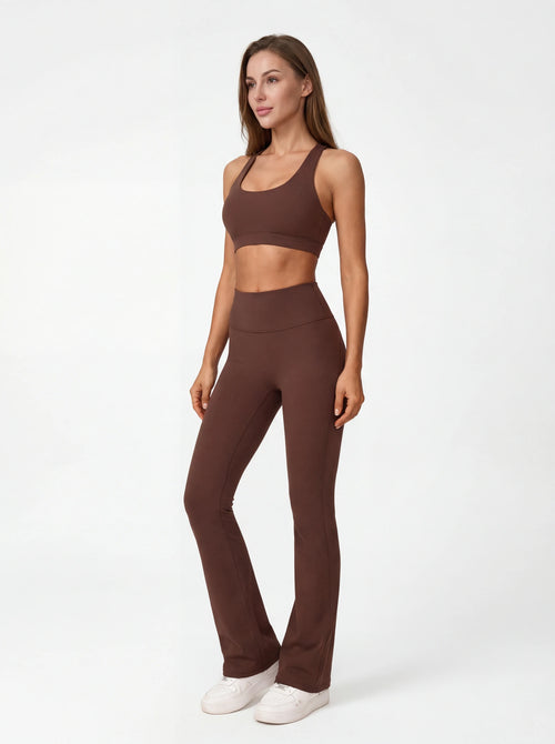 High-Waisted Wide-Leg Yoga Pants for Women