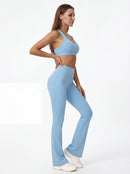 High-Waisted Wide-Leg Yoga Pants for Women