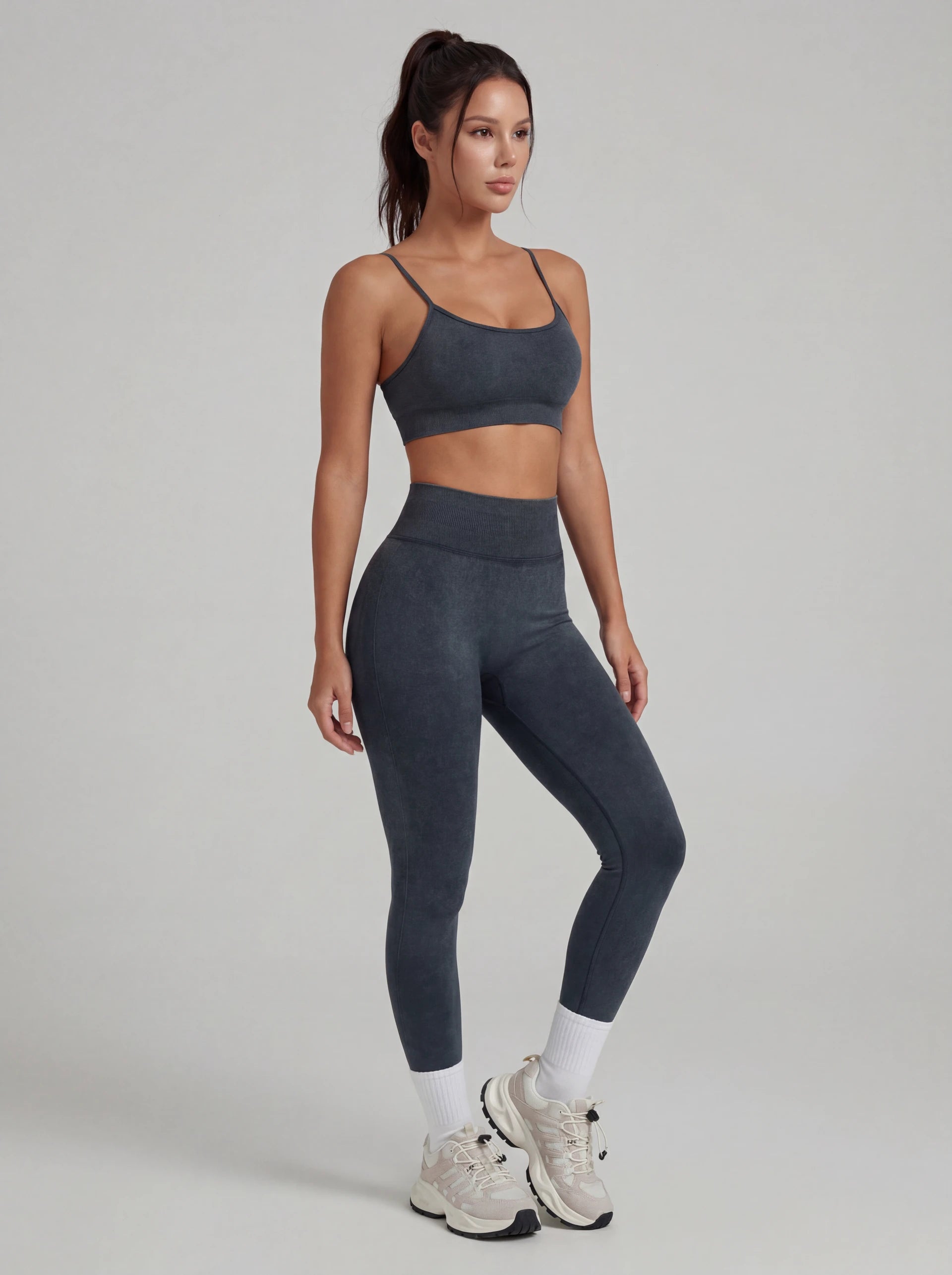 Seamless High-Waisted Leggings for Women — Butt Lifting Sculpting Yoga Pants