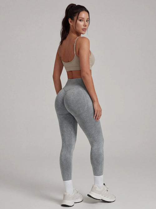 Seamless High-Waisted Leggings for Women — Butt Lifting Sculpting Yoga Pants
