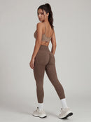 Seamless High-Waisted Leggings for Women — Butt Lifting Sculpting Yoga Pants