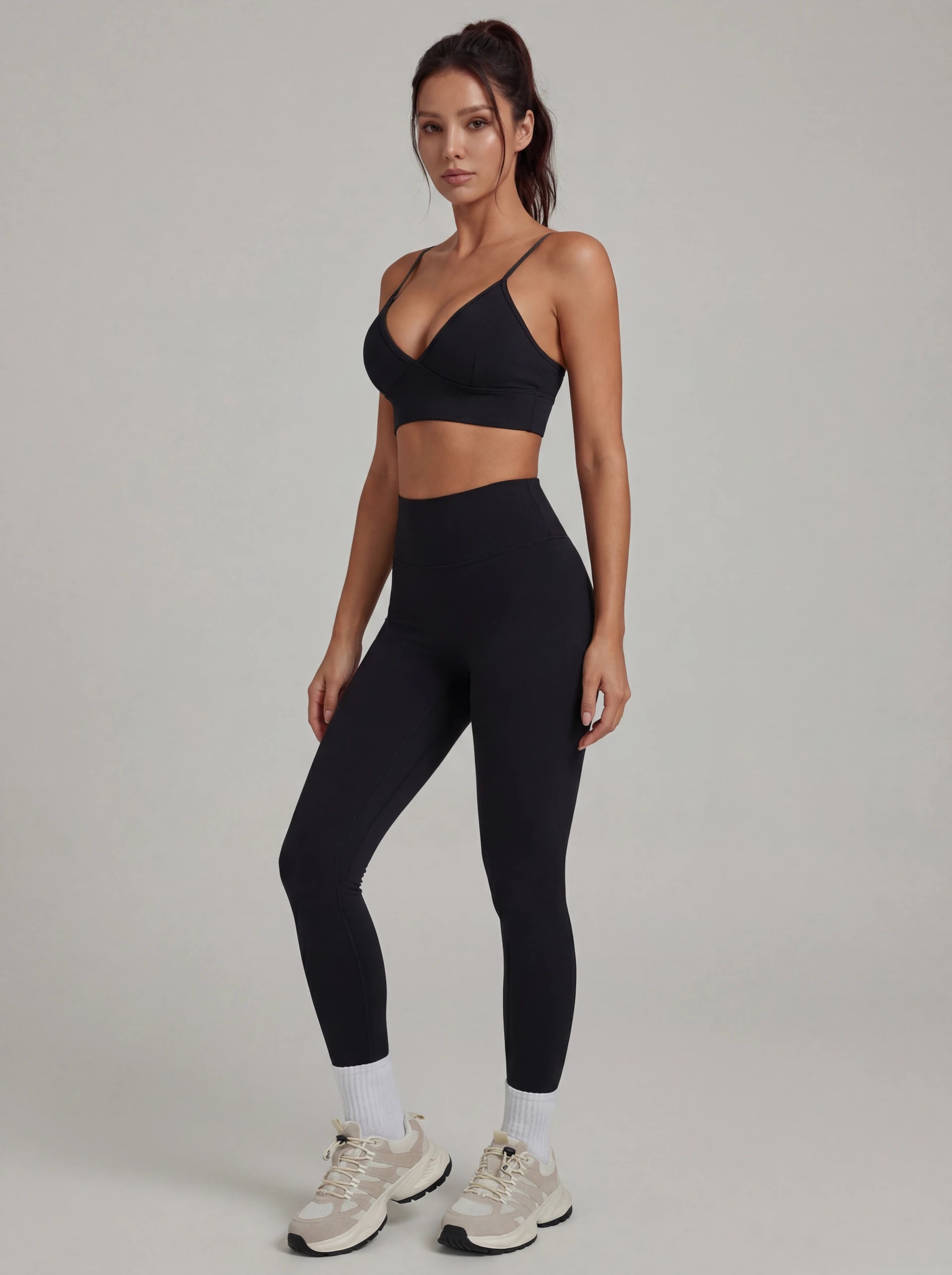 V-Shape Scrunch Leggings for Women — Butt Lifting Seamless Yoga Pants