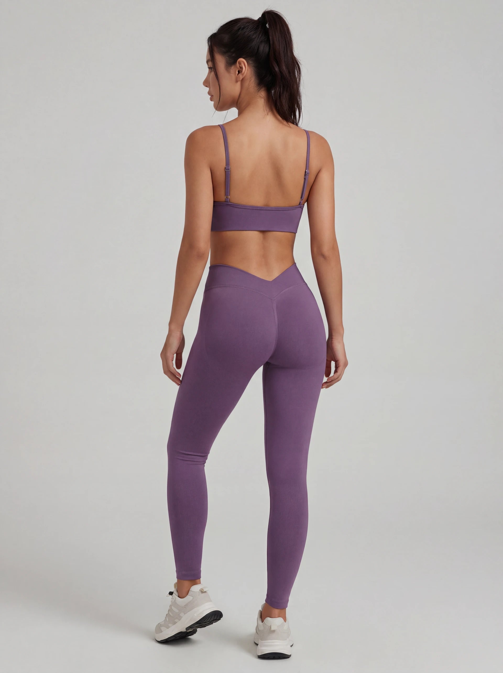 V-Shape Scrunch Leggings for Women — Butt Lifting Seamless Yoga Pants