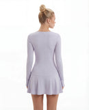 Yoha Bloom V-Neck Tennis Dress