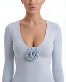 Yoha Bloom V-Neck Tennis Dress