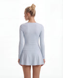Yoha Bloom V-Neck Tennis Dress